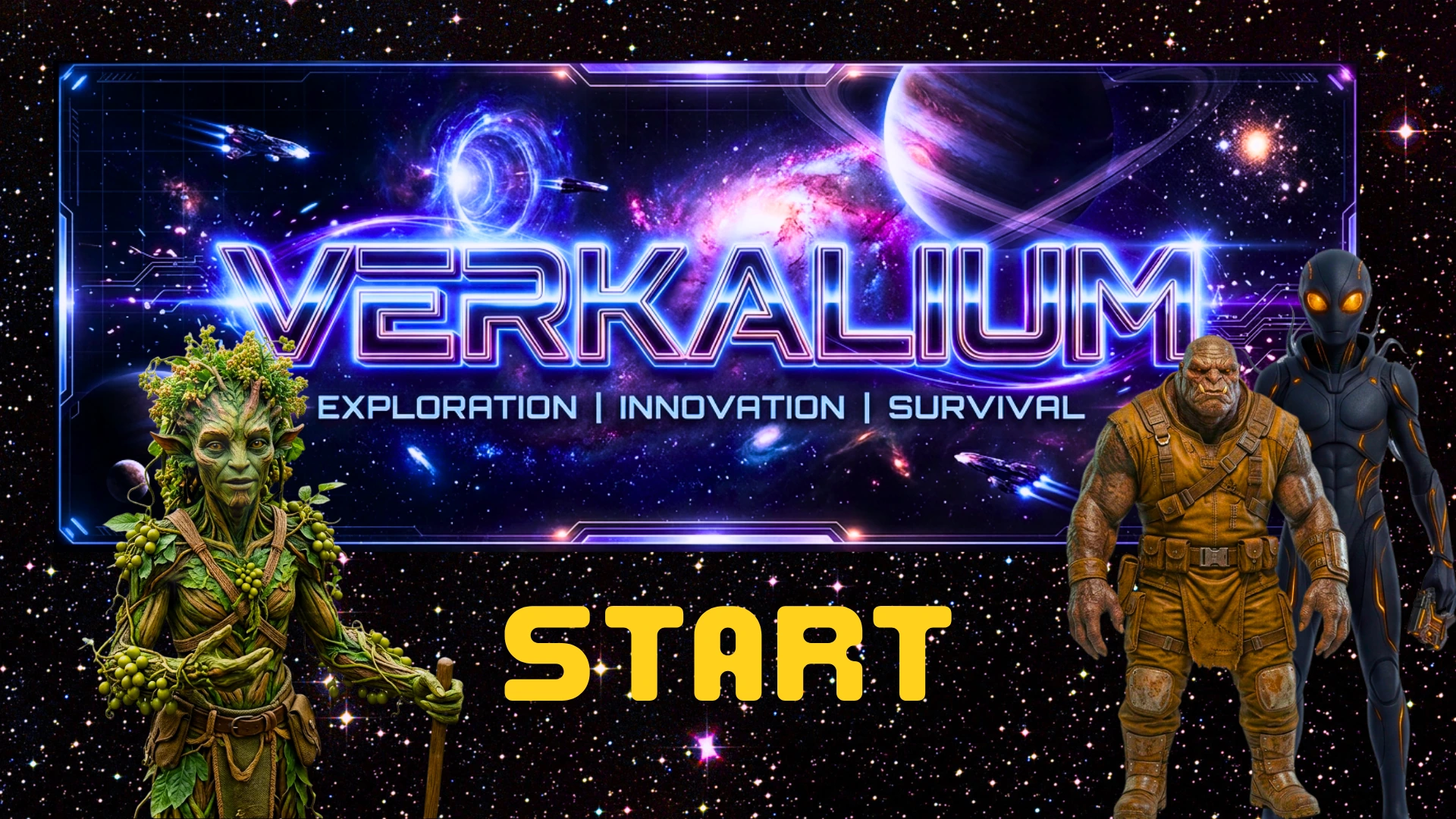 Verkalium splash page
